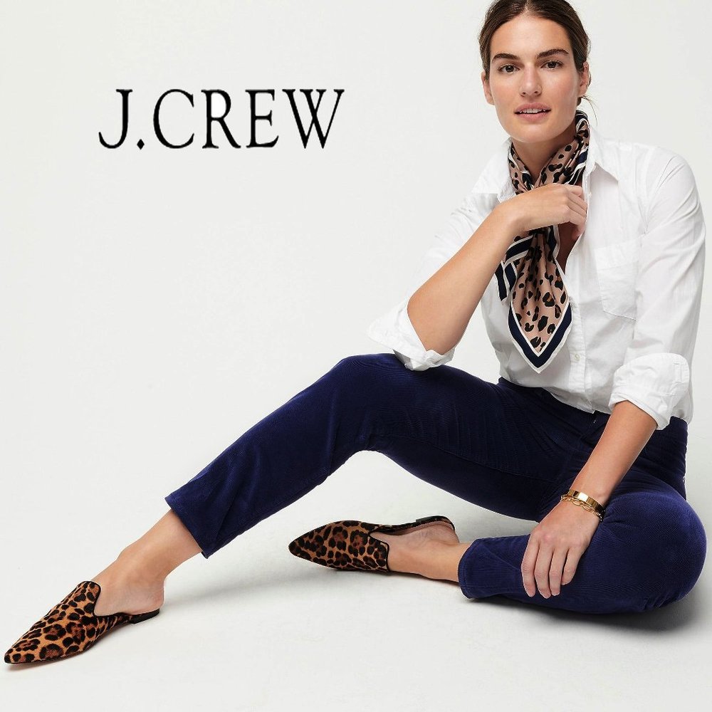 J. Crew Straight Leg Corduroy Pants